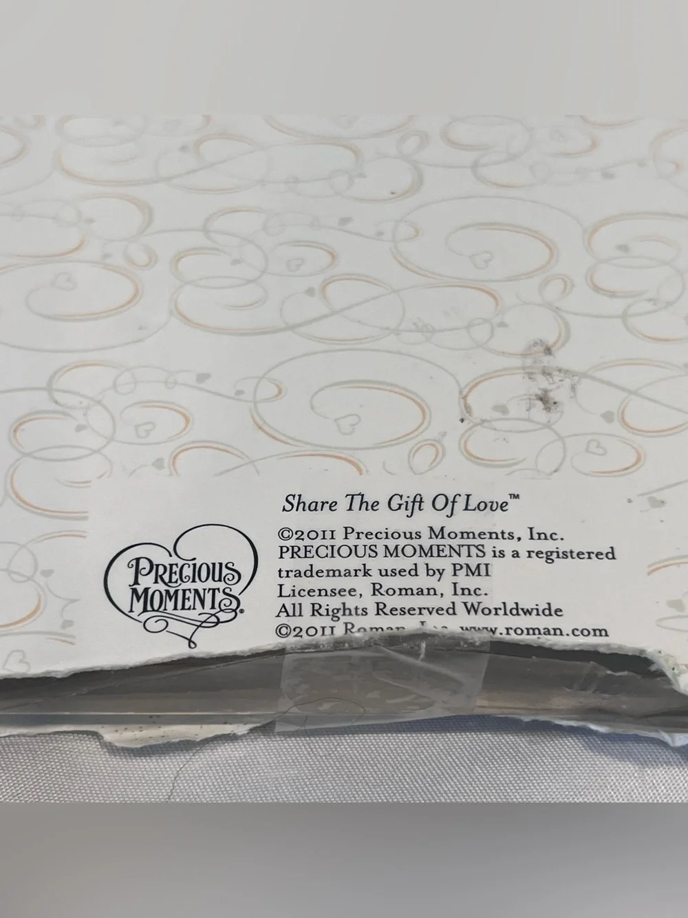 2011 Precious Moments Christmas Snowflake Ornament Collectible